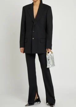 Armida belted wool blazer