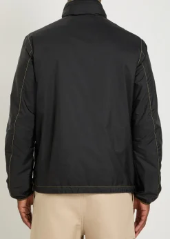 Arrakis hooded nylon jacket