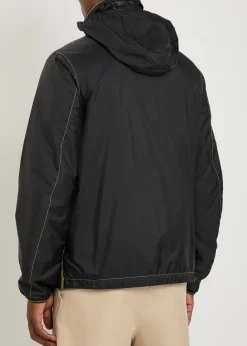 Arrakis hooded nylon jacket