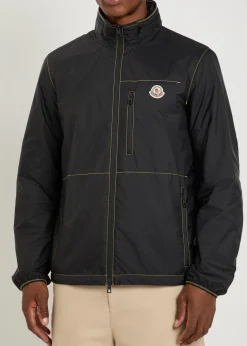 Arrakis hooded nylon jacket