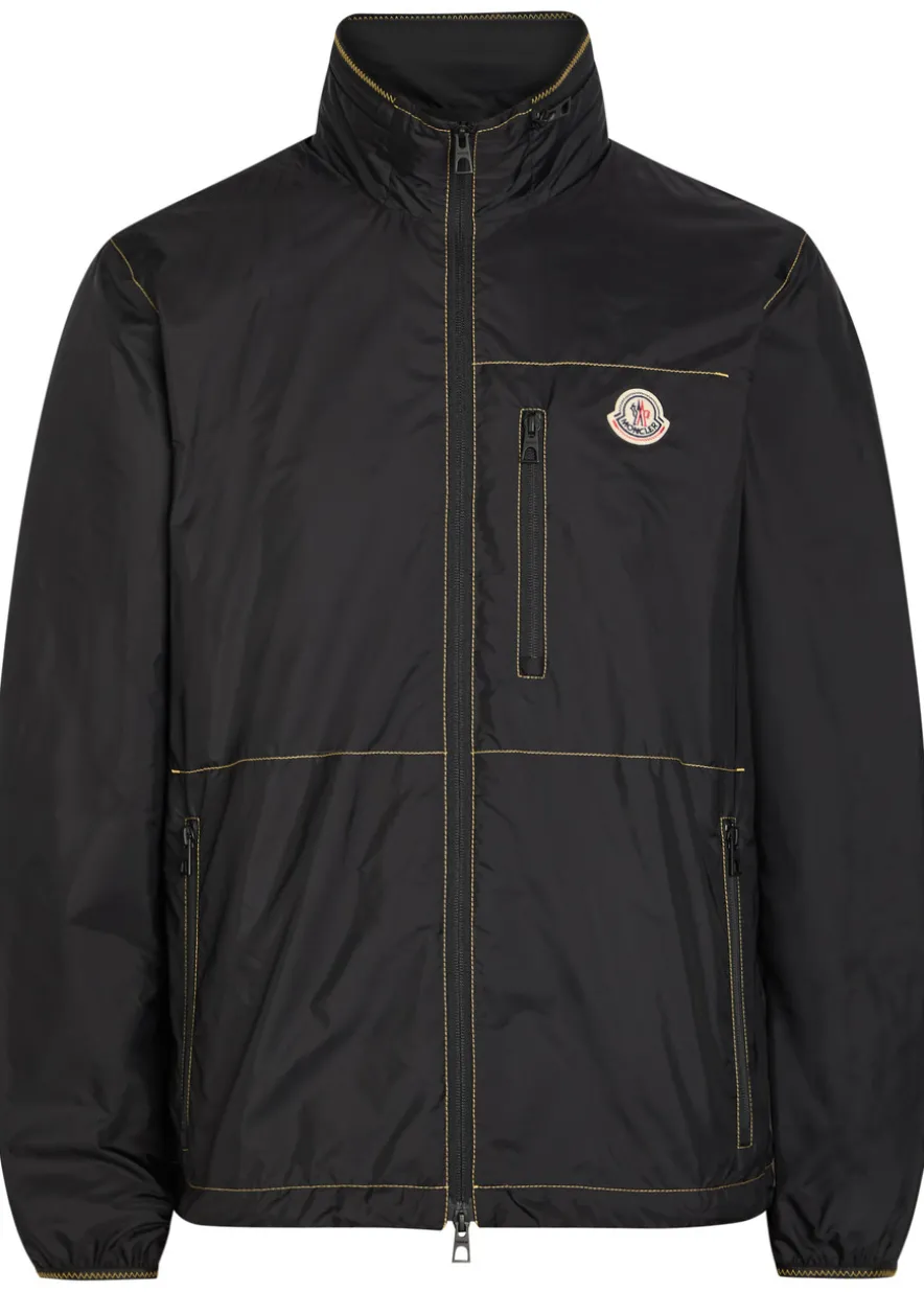Arrakis hooded nylon jacket