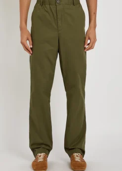 Ashdown straight-leg cotton trousers