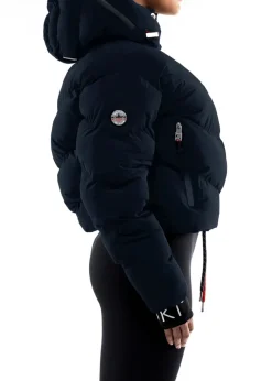 Aspen cropped puffer jacket