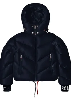Aspen cropped puffer jacket