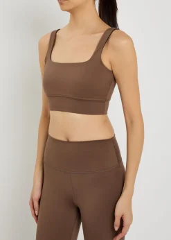 Assure Cori stretch-jersey bra top