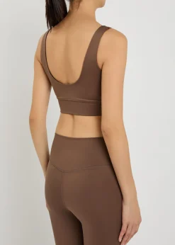Assure Cori stretch-jersey bra top