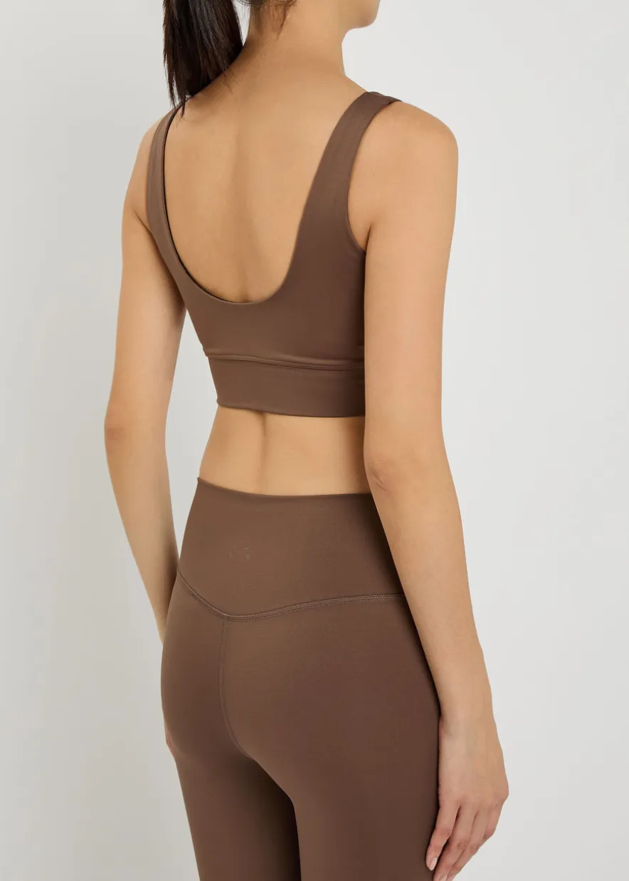 Assure Cori stretch-jersey bra top