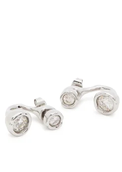 Asterales crystal-embellished earrings