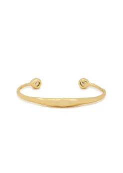 Asterales 14kt gold-plated cuff