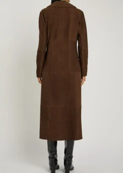 Astrea suede coat