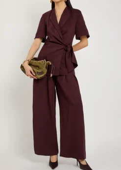 Astrid wide-leg trousers
