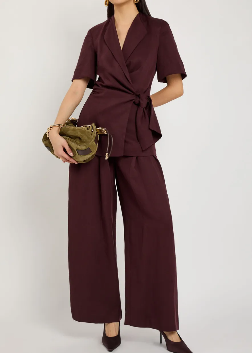 Astrid wide-leg trousers