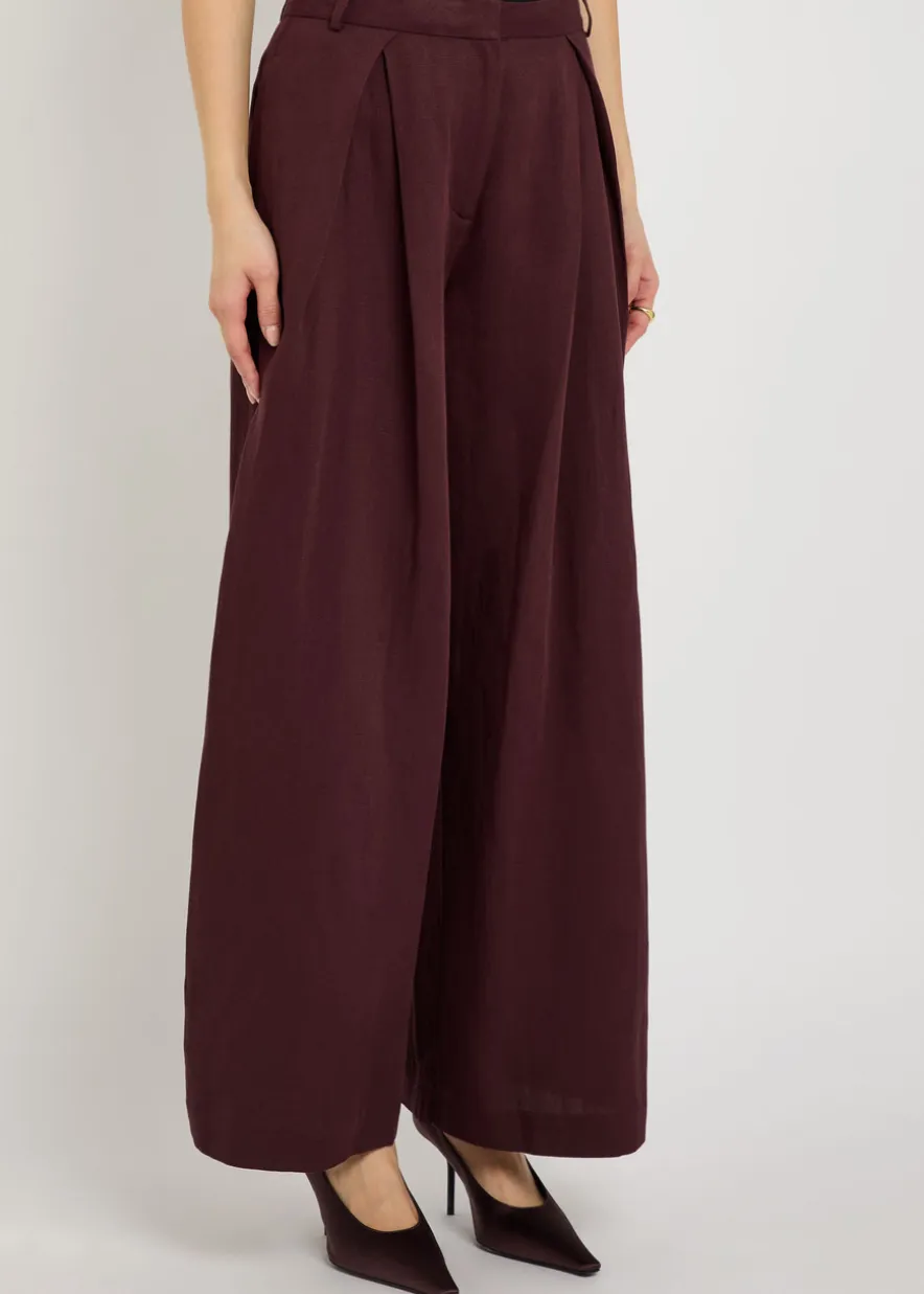 Astrid wide-leg trousers