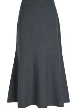 Atwood wool midi skirt