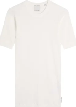 Aubriella ribbed stretch-cotton T-shirt