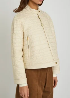 Aubrieta quilted nylon jacket