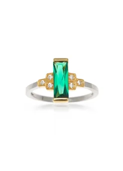 Audrey crystal-embellished ring
