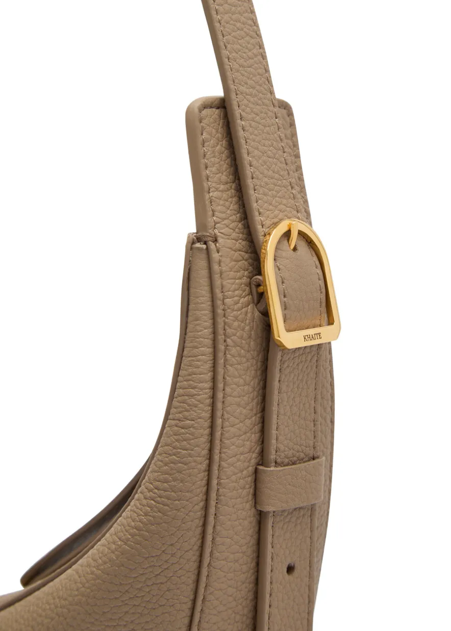 Augustina grained leather cross-body bag