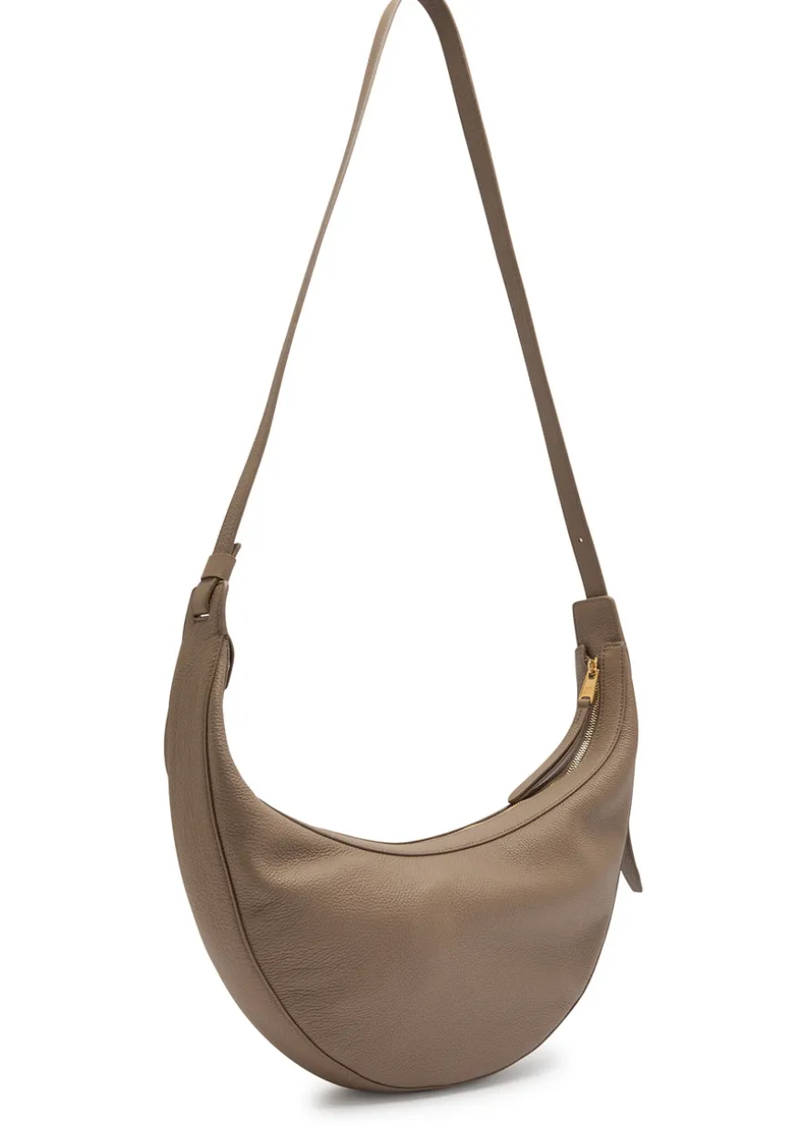 Augustina grained leather cross-body bag