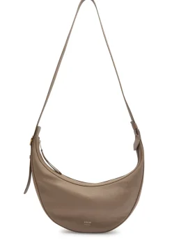 Augustina grained leather cross-body bag