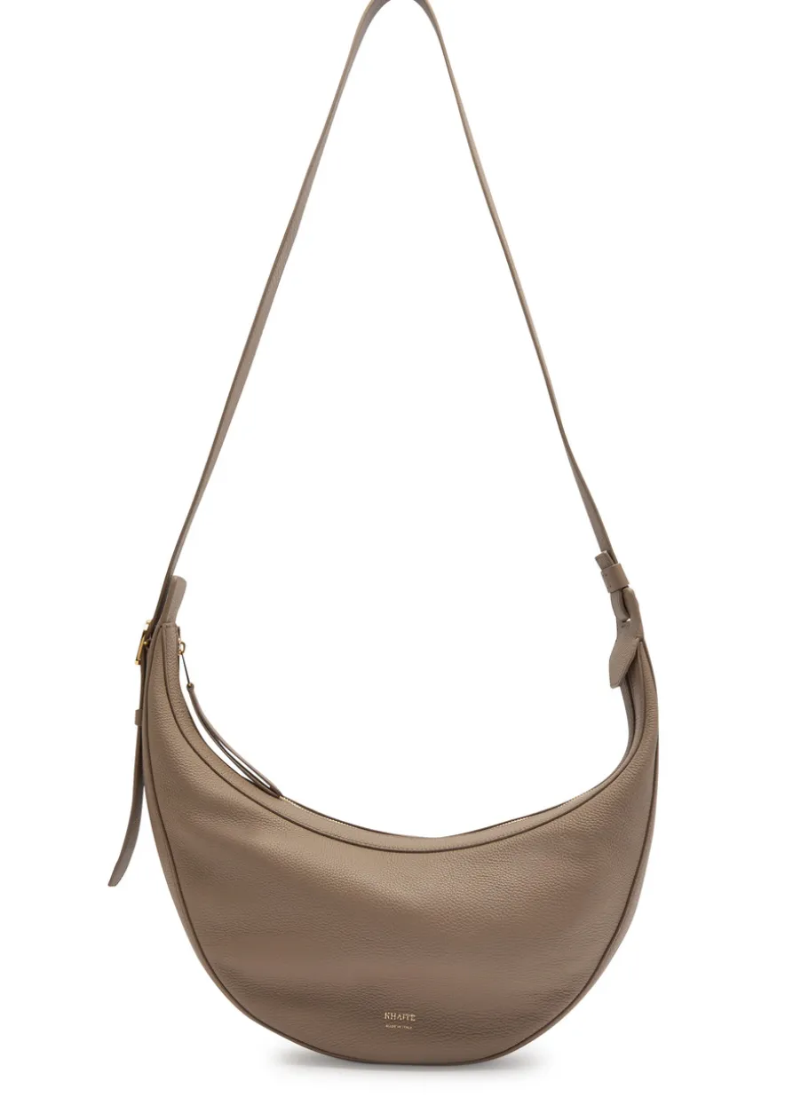 Augustina grained leather cross-body bag