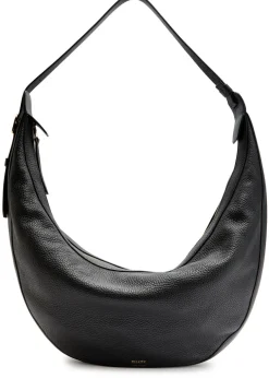 Augustina grained leather shoulder bag