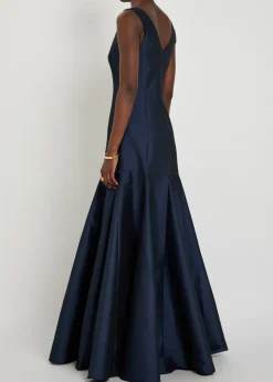 Aurelia taffeta gown