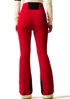 Aurora high-waist flared ski pants