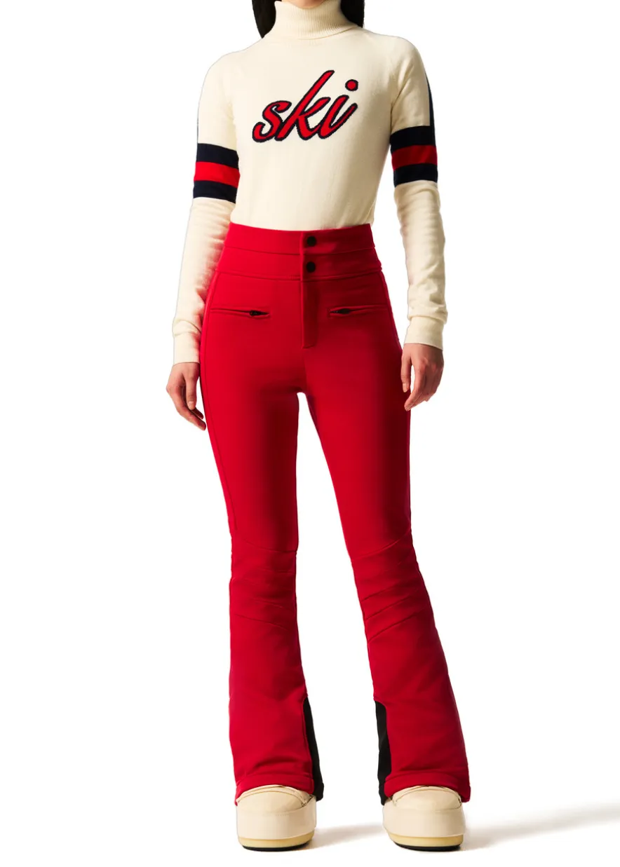 Aurora high-waist flared ski pants