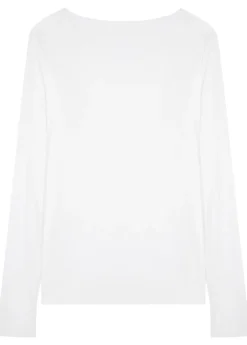 Aurora Pure stretch-jersey top
