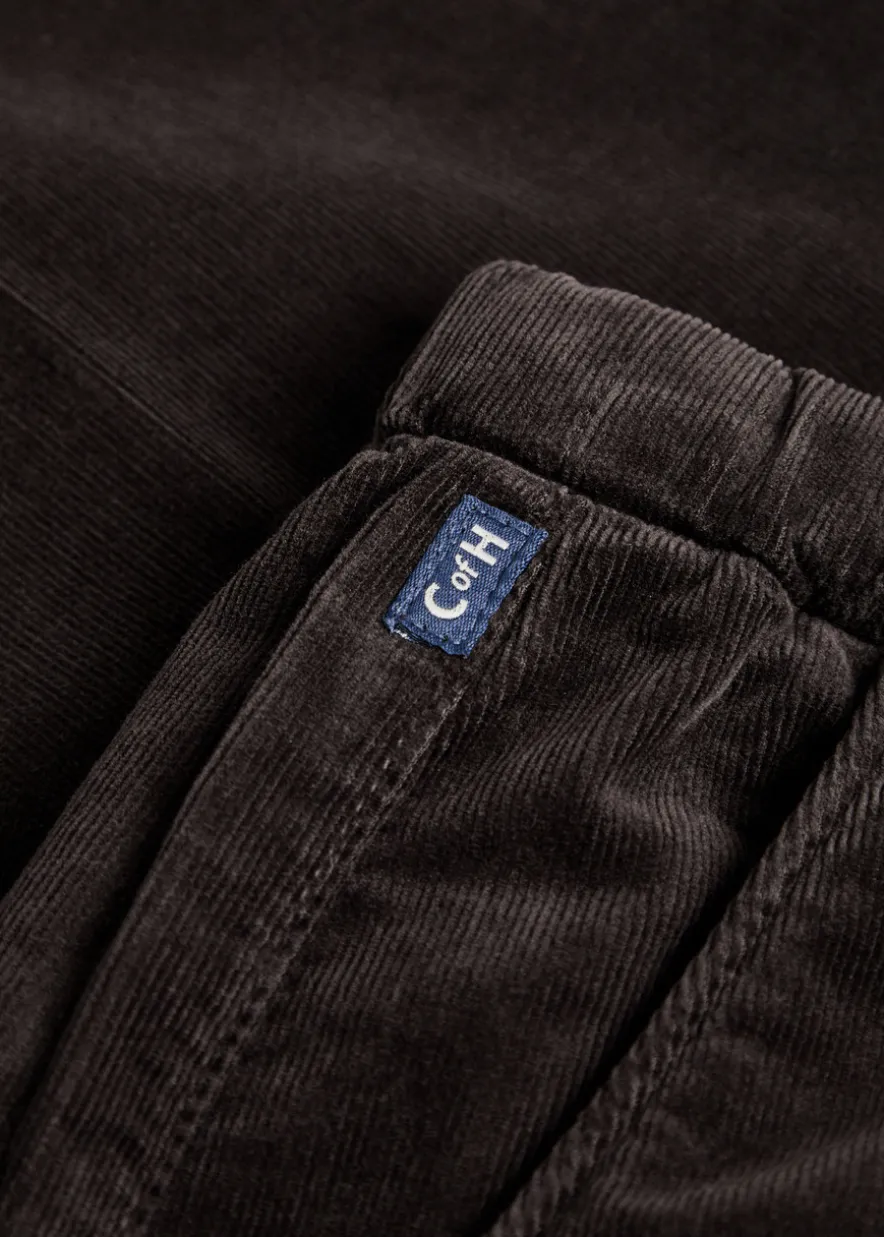 Aurora straight-leg corduroy trousers
