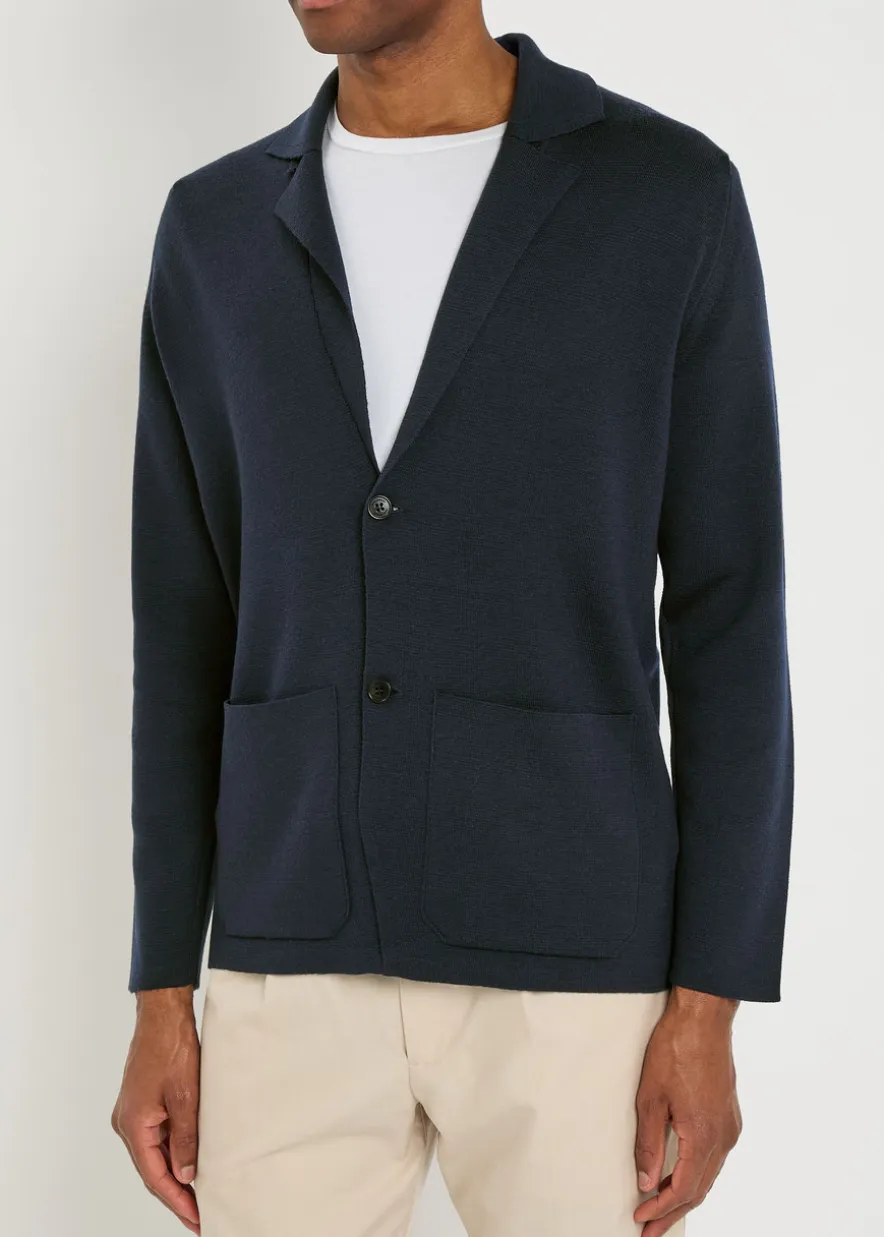Autry merino wool cardigan