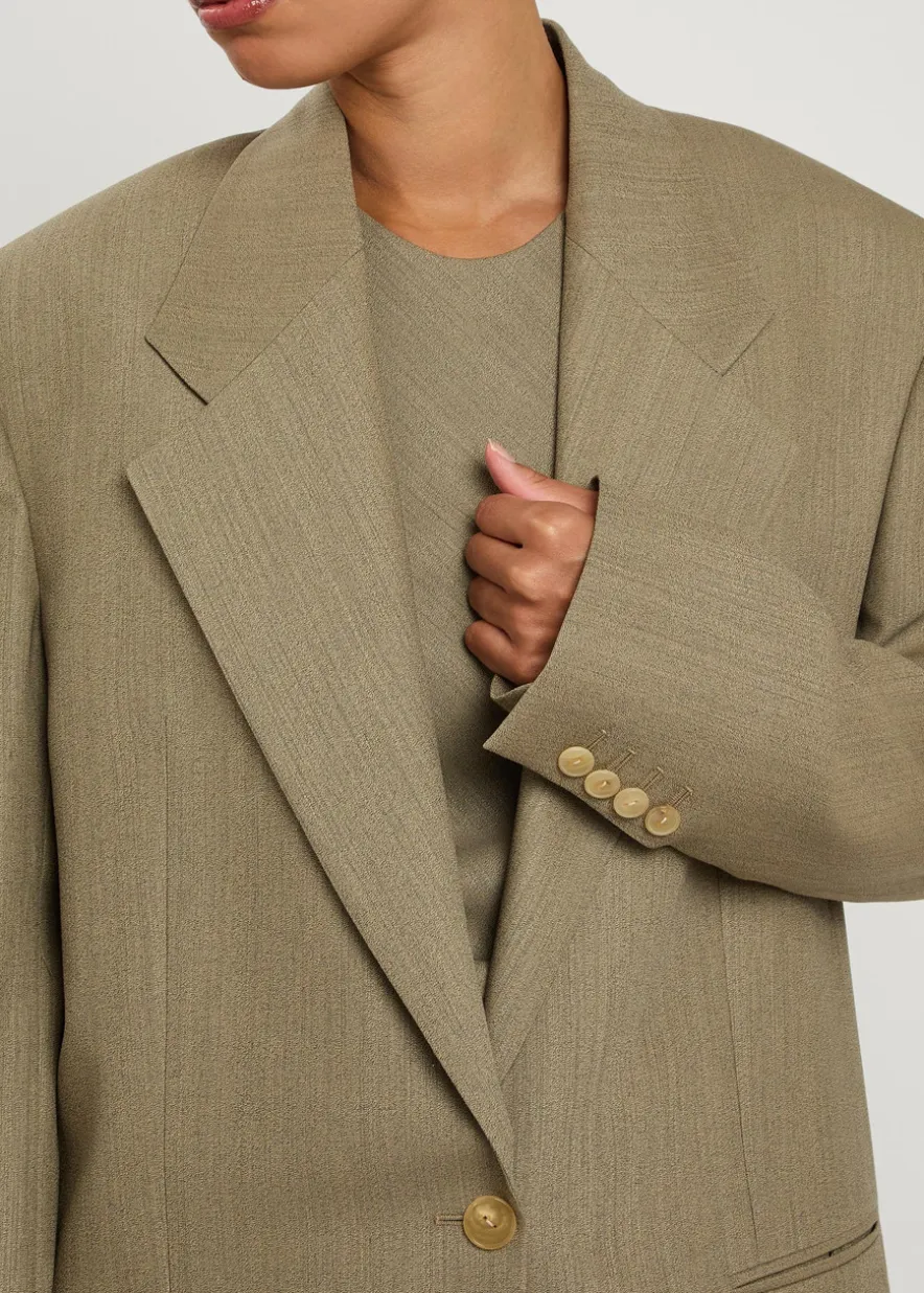 Avery wool-blend blazer