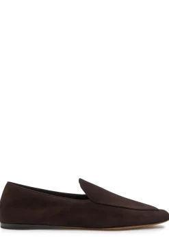 Awar suede loafers