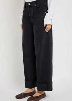 Ayla Baggy Cuffed Crop jeans