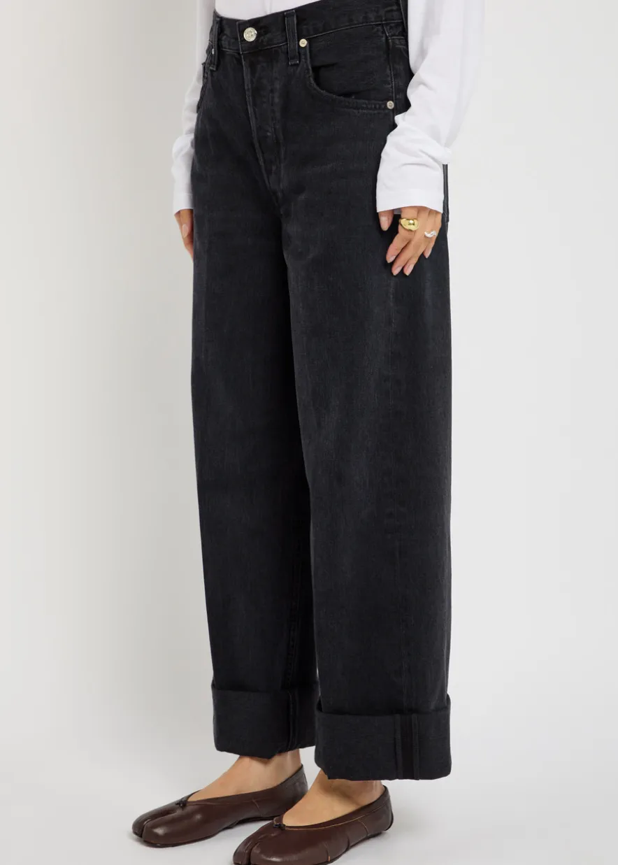 Ayla Baggy Cuffed Crop jeans