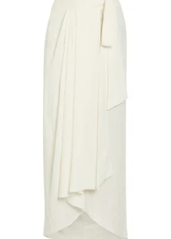 Ayla wrap woven skirt