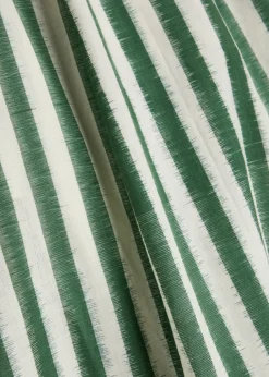 Azzurra striped cotton midi dress