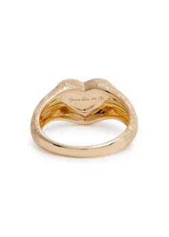 Baby Chevaliere glittered pinky ring