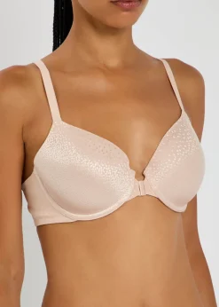 Back Appeal embroidered underwired bra