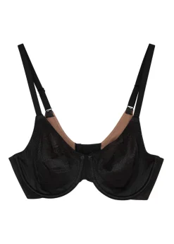 Back Appeal point d'esprit underwired bra