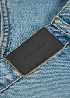 Baggy denim shorts