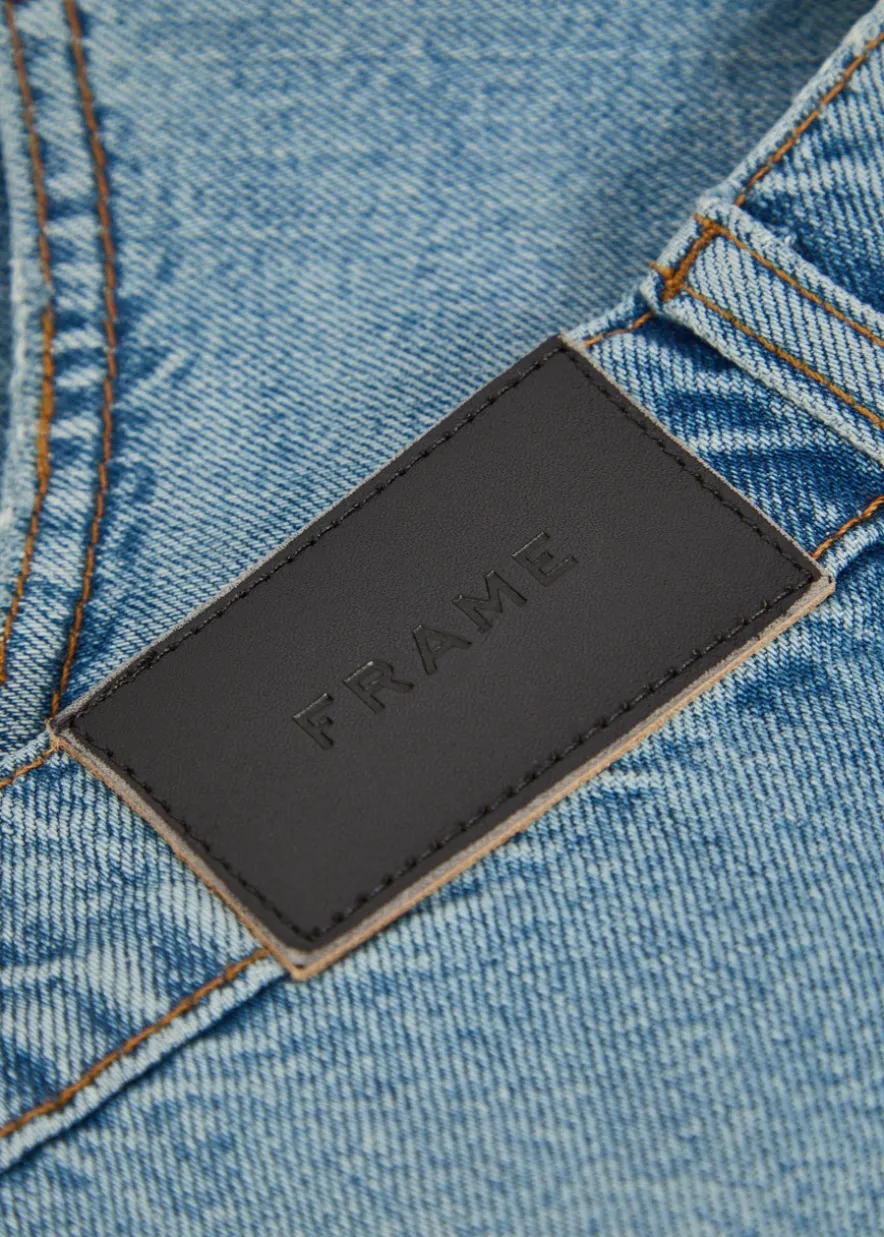 Baggy denim shorts
