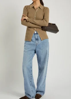 Baggy straight-leg jeans