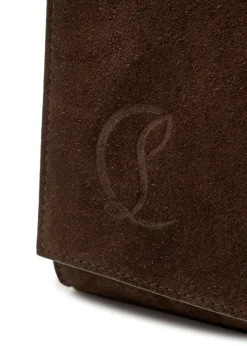 Baggy suede shoulder bag