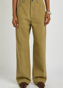 Baggy wide-leg jeans
