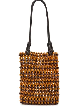 Baja beaded mini tote bag