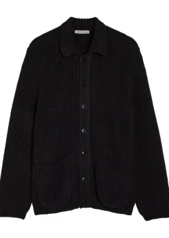 Baker cotton-knit cardigan