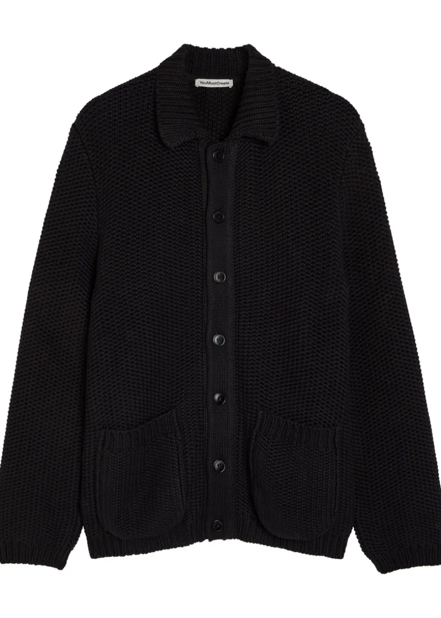 Baker cotton-knit cardigan
