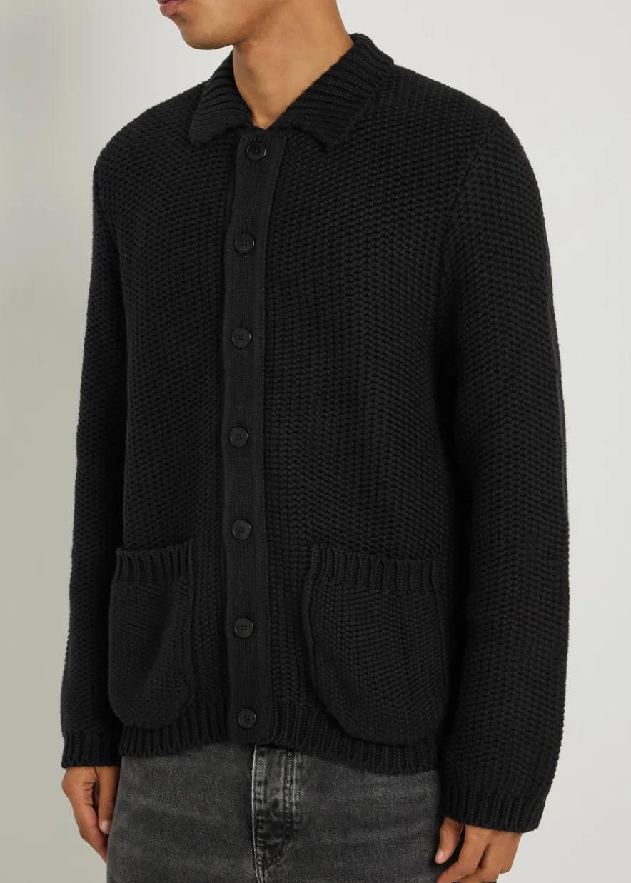 Baker cotton-knit cardigan